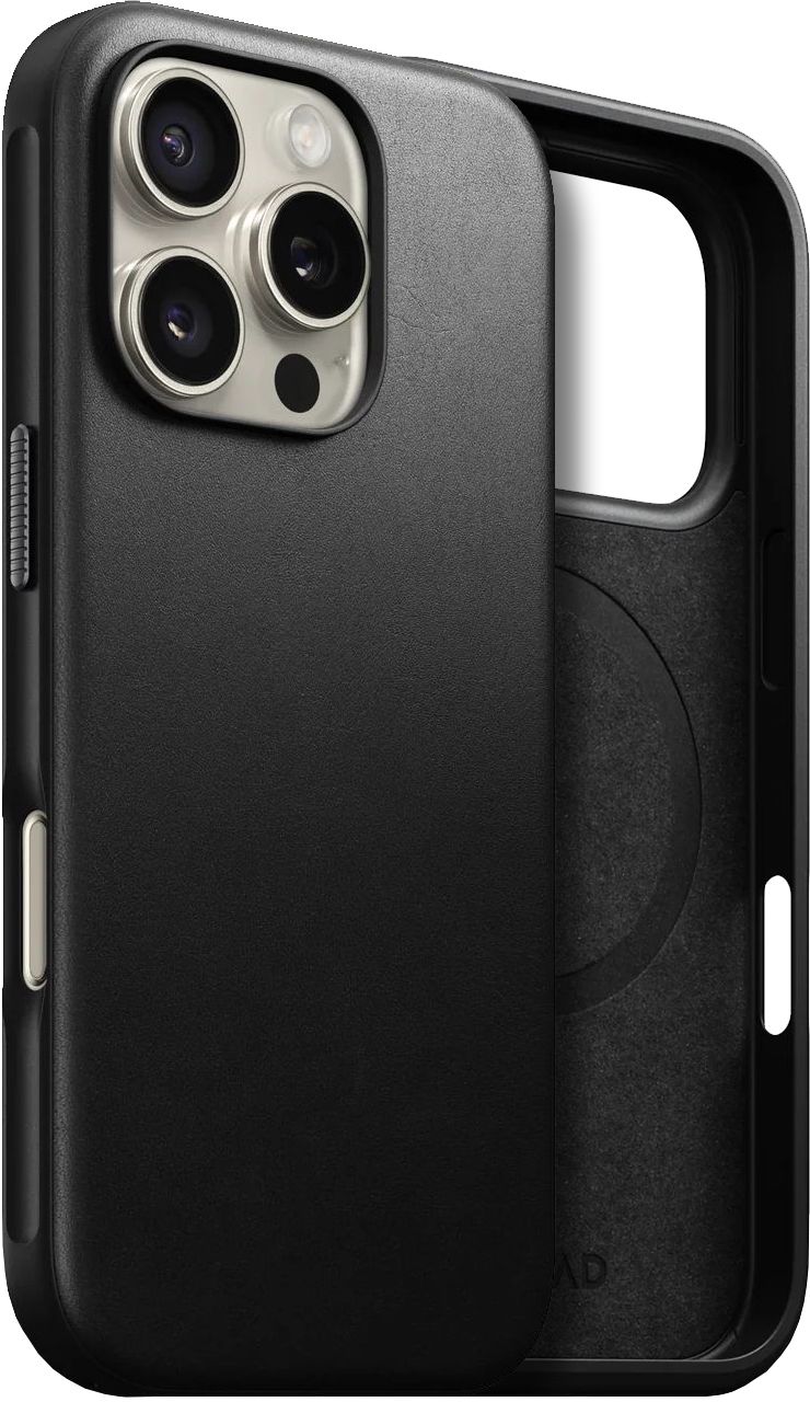 Nomad Modern Leather Case Back for iPhone 16 Pro (NM01697985)